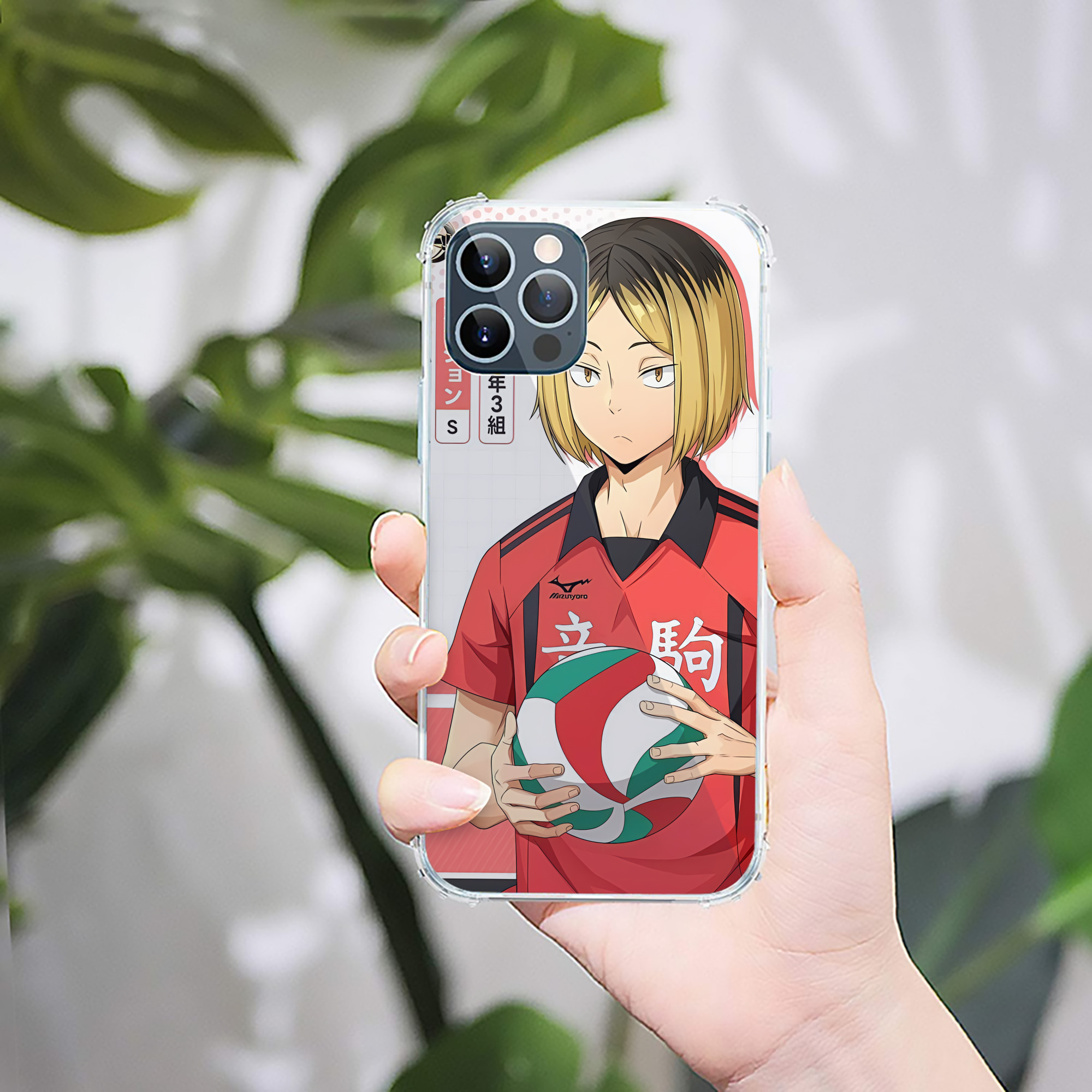 （画像用） ハイキュー!! Haikyu!! 【iPhone 12シリーズ対応】透明スマホケース（クリアソフトケース）